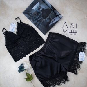 Ready To Ship, Lace Pijama, Comfy PJ, PJ Lingerie, Red Lingerie, lace.